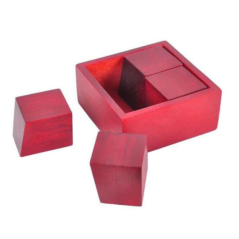 Wooden Puzzle Kids - Impossible Wooden Brain Teaser Puzzle Box