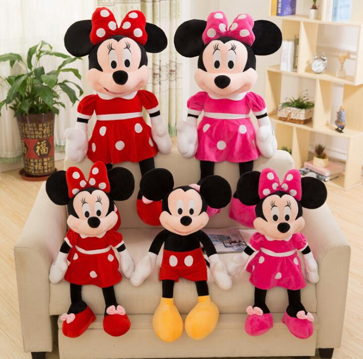 Kids Toys Quality - Hot Sale20/40/50CM High Quality Stuffed Mickey&Minnie