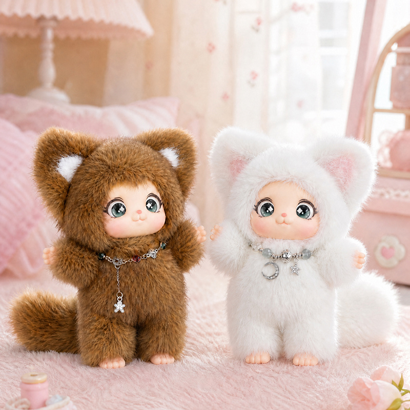 Kawaii Fox Plush Toy Fox Vinyl - Kids Toys Animal review and price