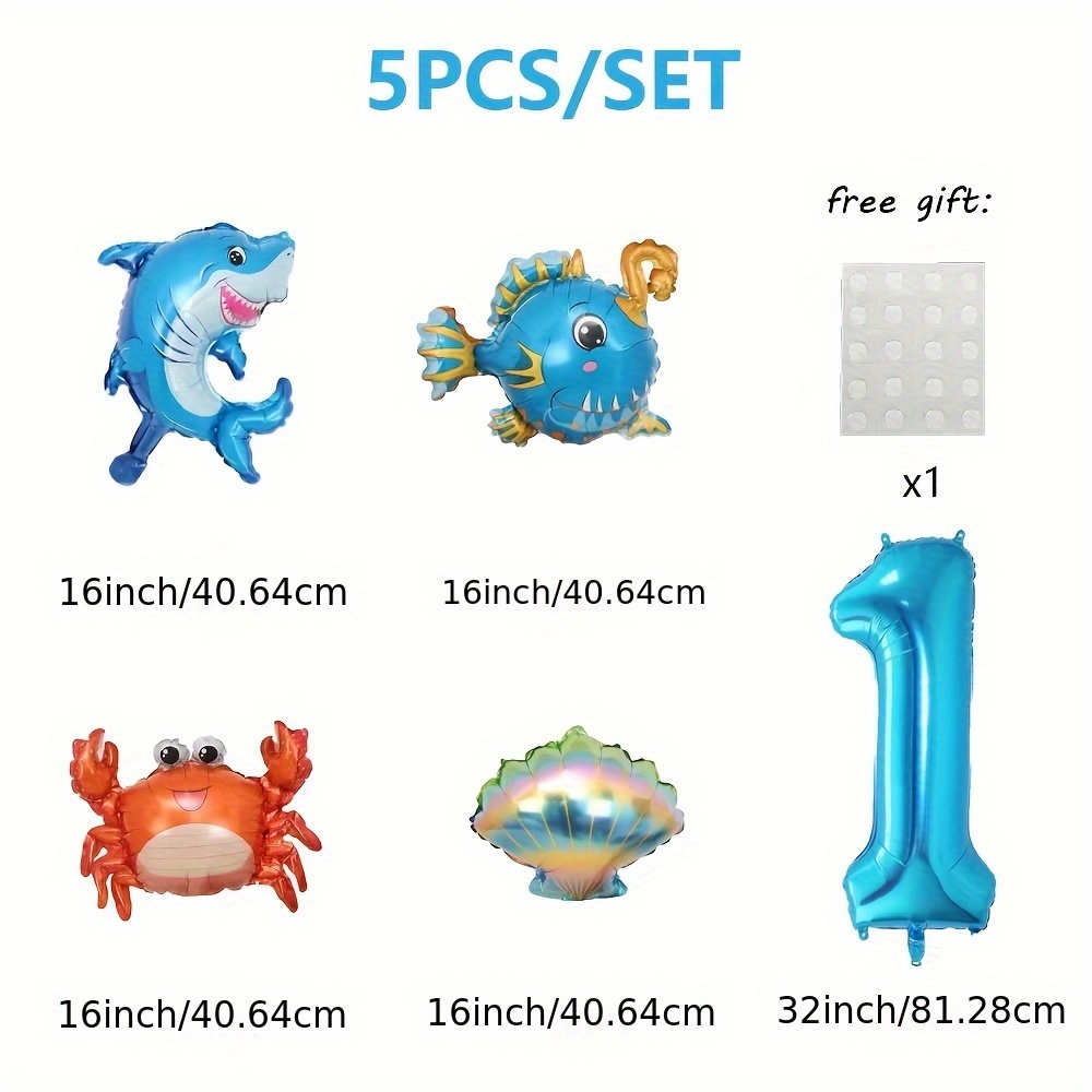 5Pcs 32inch Mini Blue Ocean Ba - Water Balloon Set review and price
