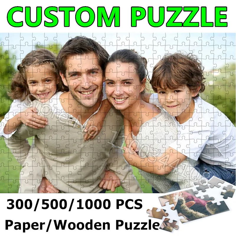 Photo Custom Puzzle 300/500/10 - Wooden Puzzle Kids review and price