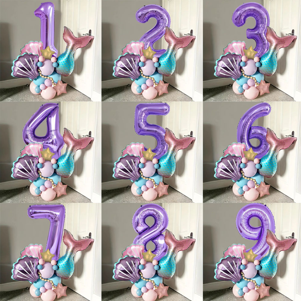 24pcs 1-9th Birthday Mermaid S - Water Balloon Set review and price
