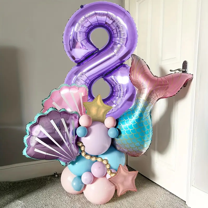 24pcs 1-9th Birthday Mermaid S - Water Balloon Set review and price