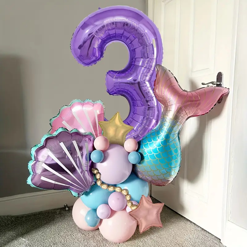 24pcs 1-9th Birthday Mermaid S - Water Balloon Set review and price