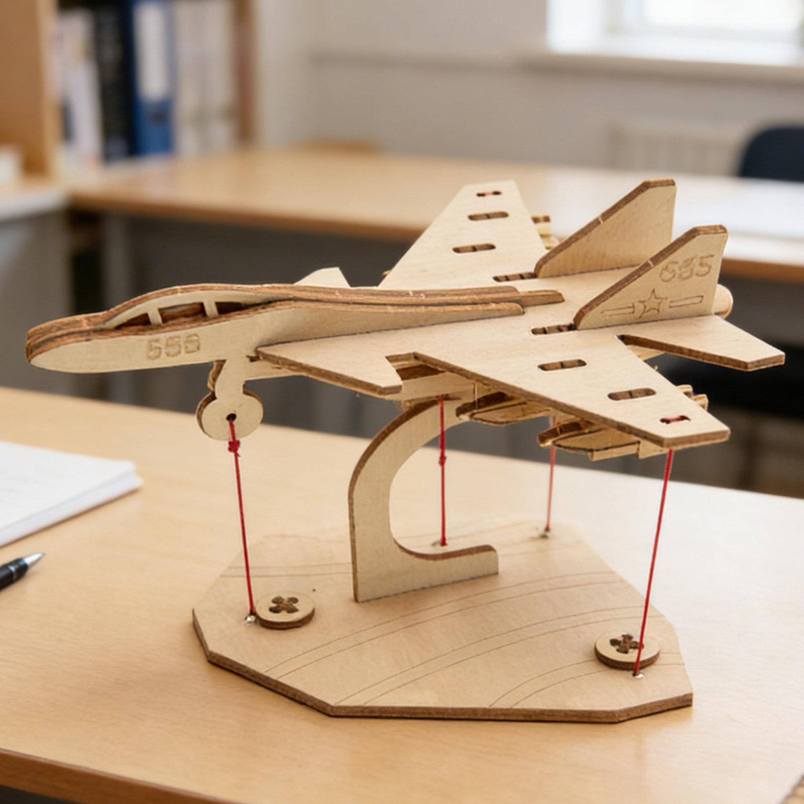 2Sets Tensegrity Aircraft Kit  - Wooden Puzzle Kids review and price