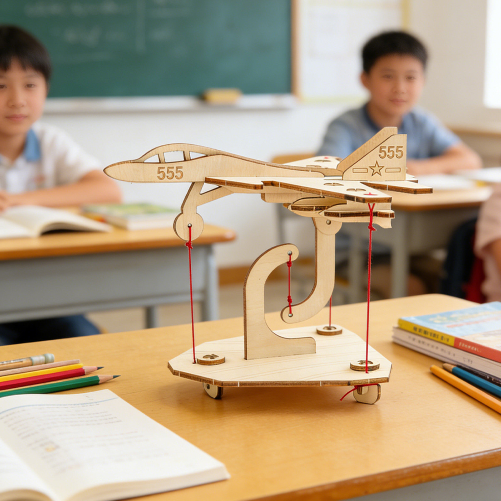 2Sets Tensegrity Aircraft Kit  - Wooden Puzzle Kids review and price