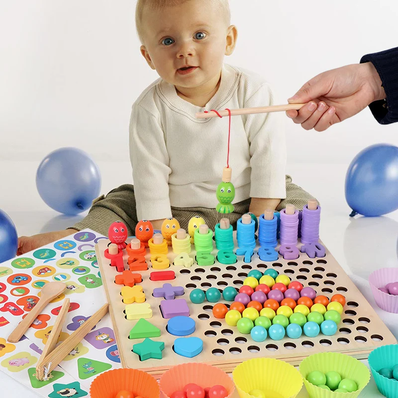 Kids Educational Toys  Montess - Wooden Puzzle Kids review and price