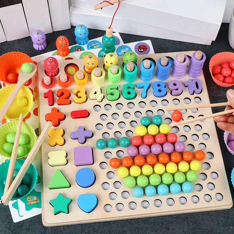 Kids Educational Toys  Montess - Wooden Puzzle Kids review and price