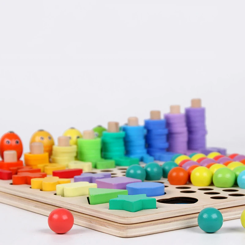 Kids Educational Toys  Montess - Wooden Puzzle Kids review and price