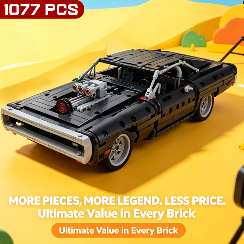 New 1077PCS Technology Racing  - Kids Toys Delivery Today review and price