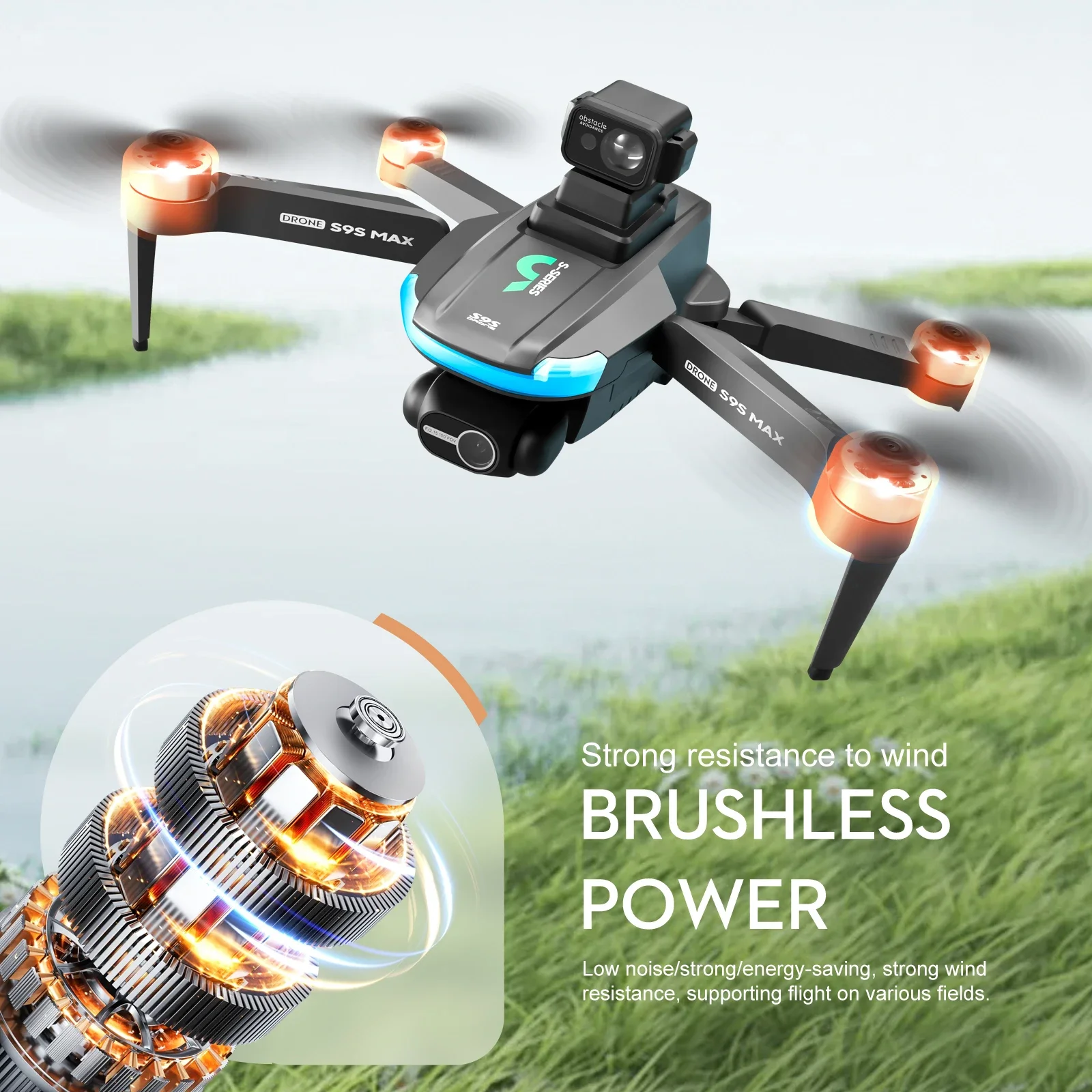 NEW S9S MAX MINI Drone 4K 2-Ax - Rc Helicopter Mini review and price