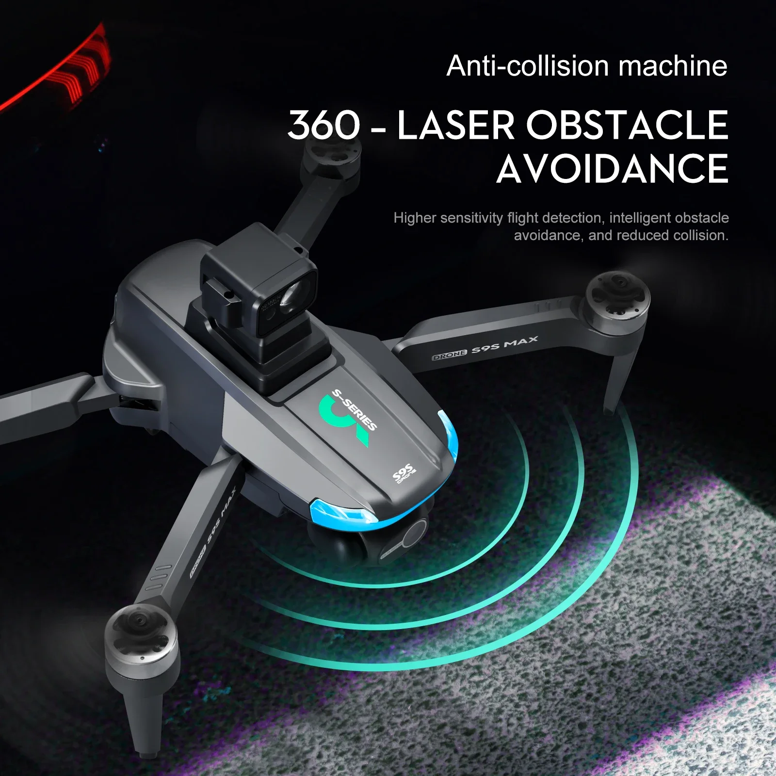 NEW S9S MAX MINI Drone 4K 2-Ax - Rc Helicopter Mini review and price