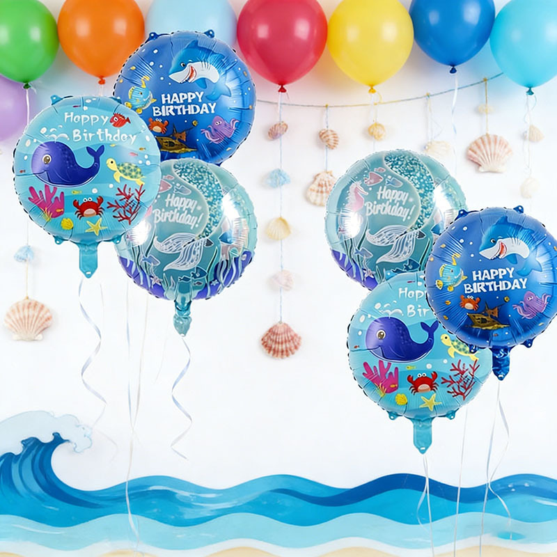 6pcs Ocean Theme Party Balloon - Water Balloon Set review and price