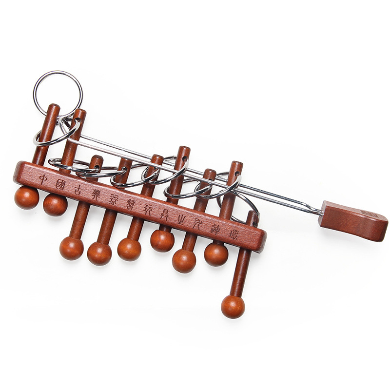 Classical Chinese Nine Linked  - Wooden Puzzle Kids review and price