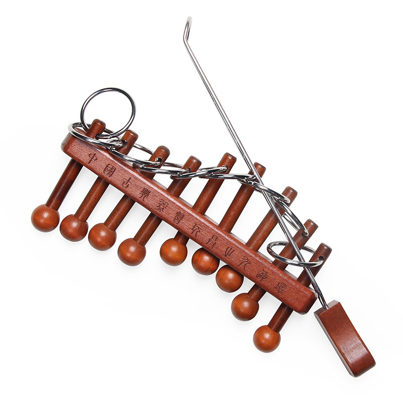 Classical Chinese Nine Linked  - Wooden Puzzle Kids review and price