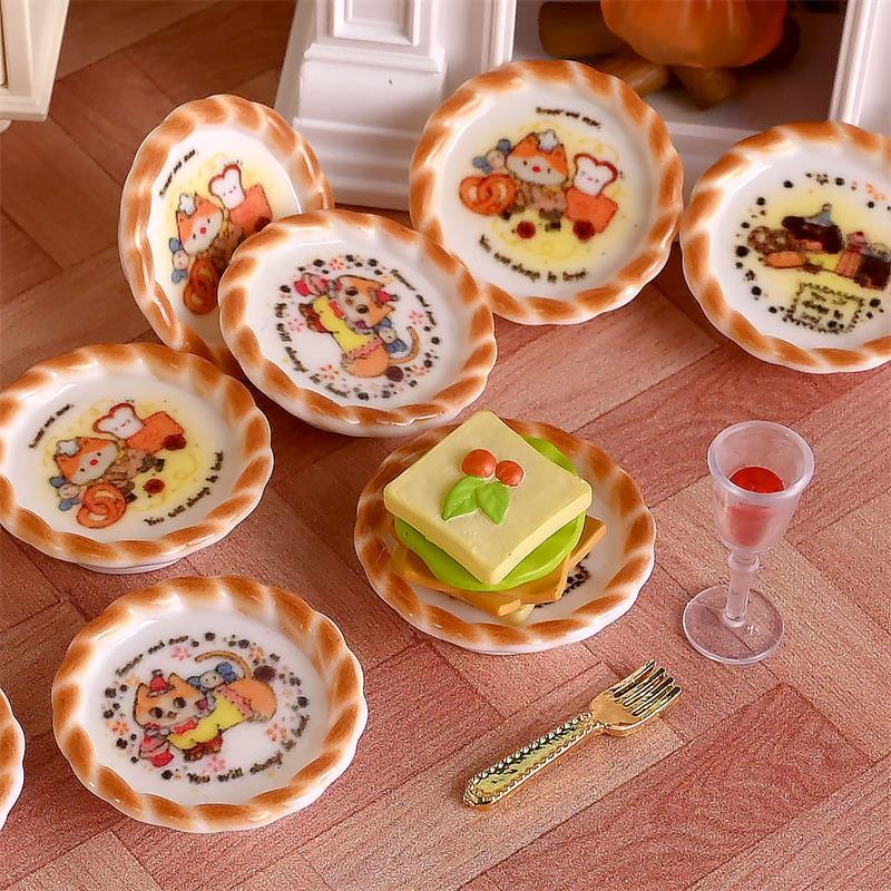 10Pcs/set Dollhouse Miniature  - Kids Toys Dog review and price