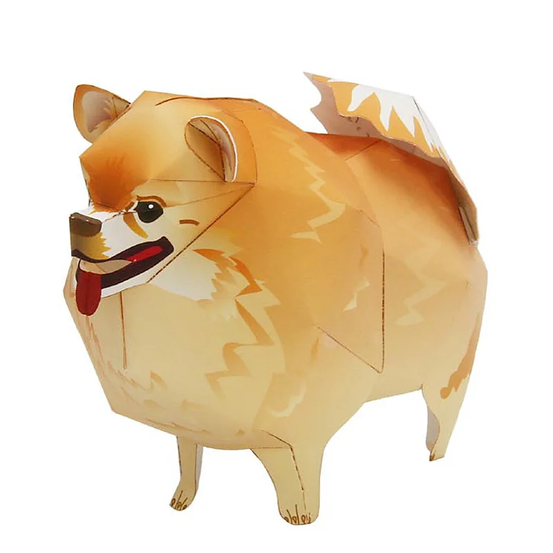 Pomeranian Dog Folding Origami - Kids Toys Dog review and price