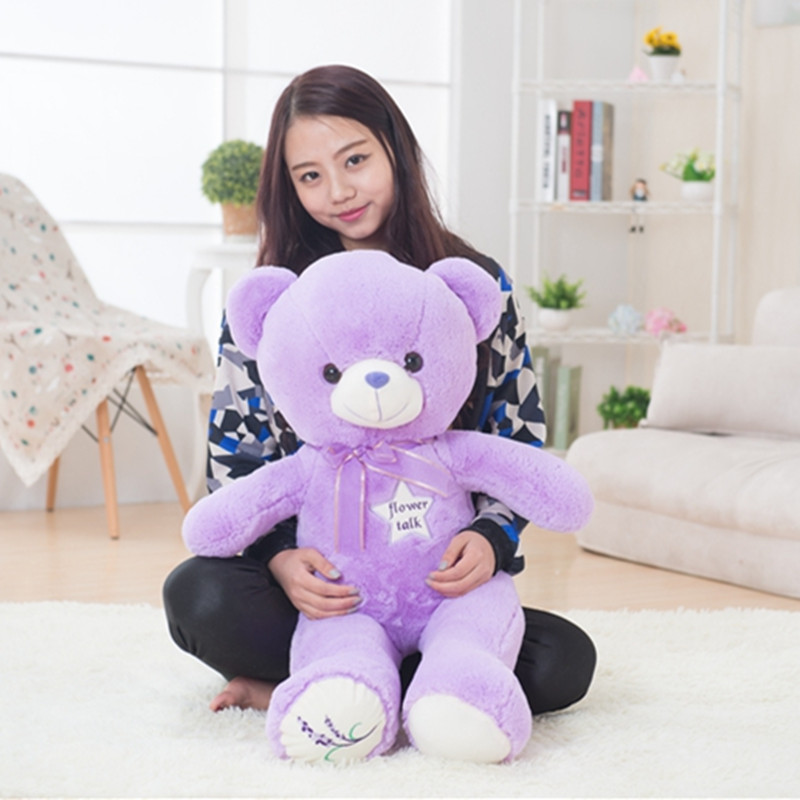 35/80cm Cute Purple Bear Plush - Kids Toys Quality review and price