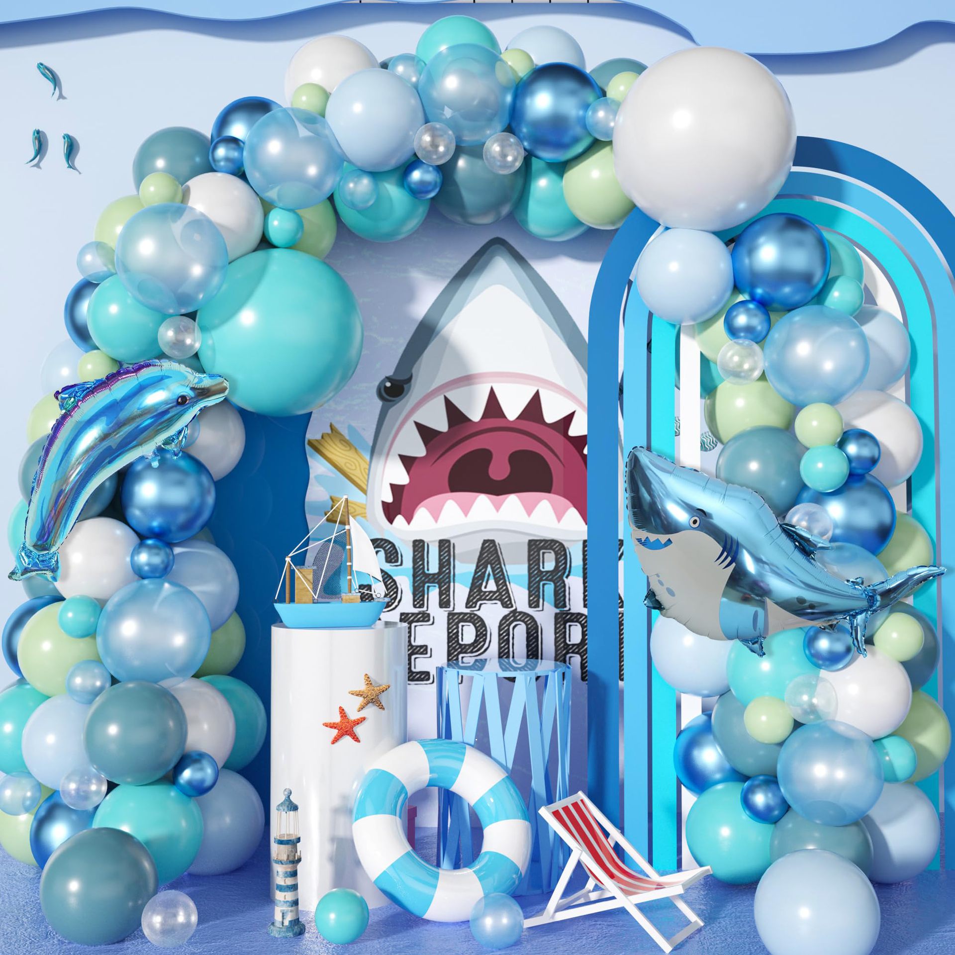 101Pcs A Set of Ocean Themed S - Water Balloon Set review and price