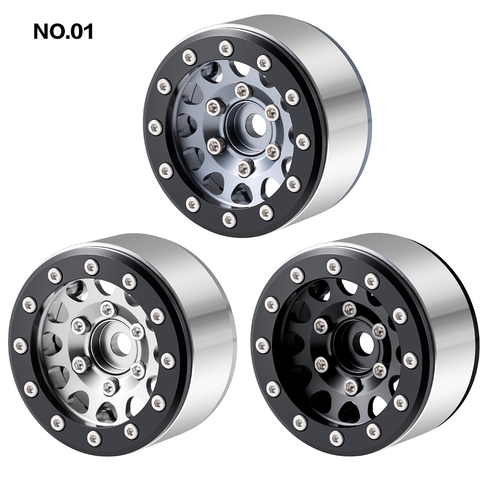 YEAHRUN 4Pcs 1.55inch Aluminum - Tamiya Model Rc Car review and price
