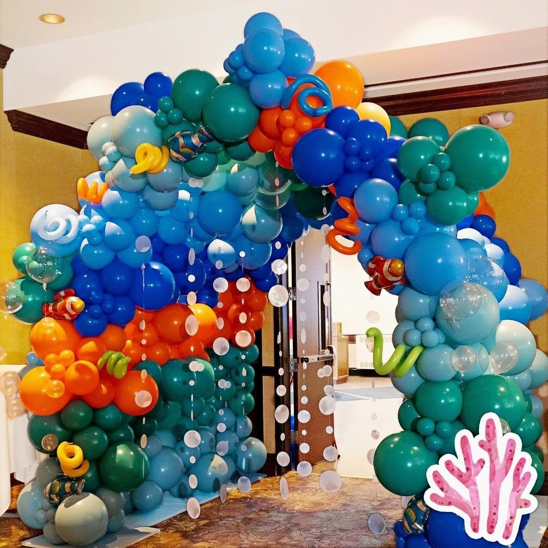 Ocean Theme Balloon Arch Set U - Water Balloon Set review and price
