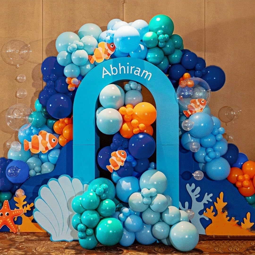 Ocean Theme Balloon Arch Set U - Water Balloon Set review and price