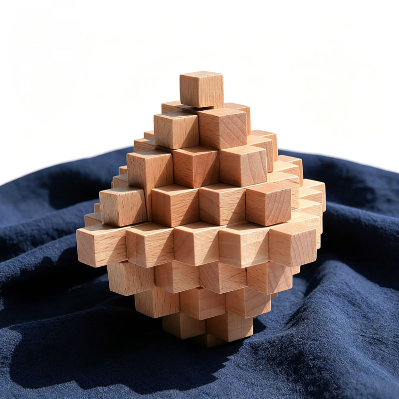 Difficult LuBan Lock Pineapple - Wooden Puzzle Kids review and price