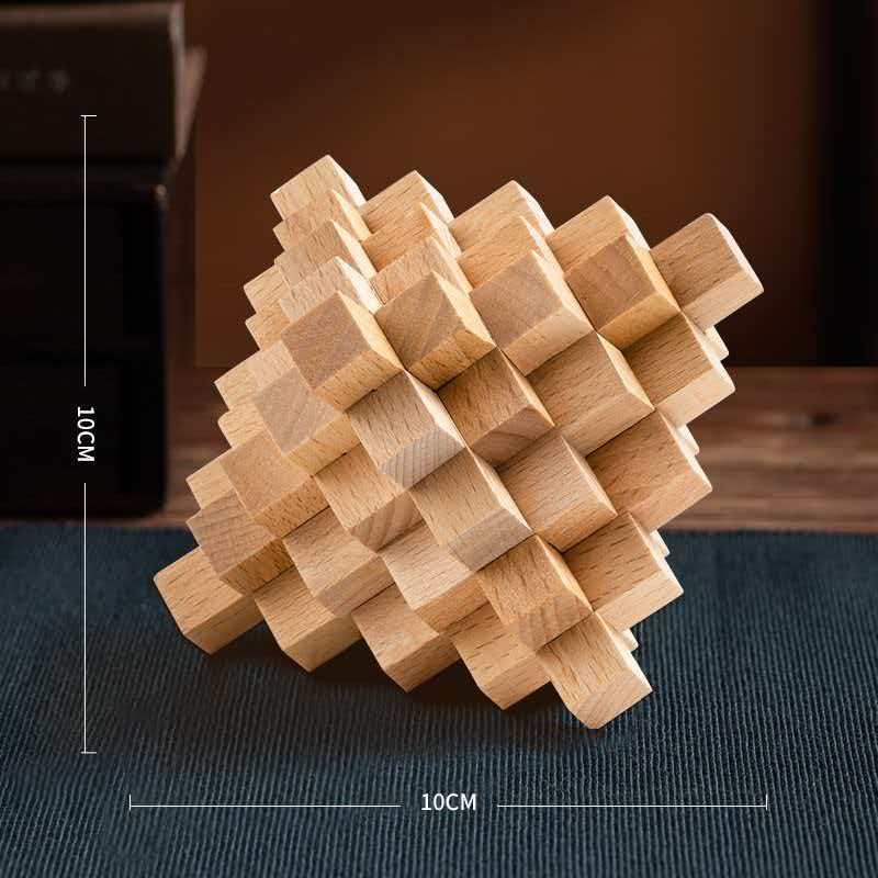 Difficult LuBan Lock Pineapple - Wooden Puzzle Kids review and price