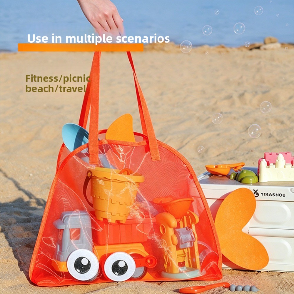 Kids Mesh Beach Bags Colorful  - Kids Toys Animal review and price