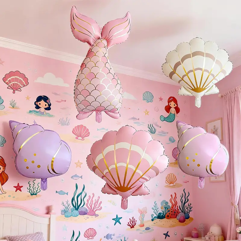 5PCS Mermaid Birthday Decor Se - Water Balloon Set review and price