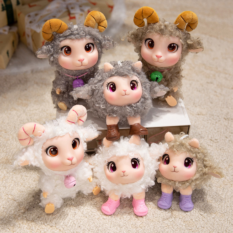 Kawaii Lamb Plush Toy Soft Vin - Kids Toys Animal review and price