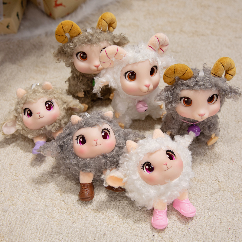 Kawaii Lamb Plush Toy Soft Vin - Kids Toys Animal review and price
