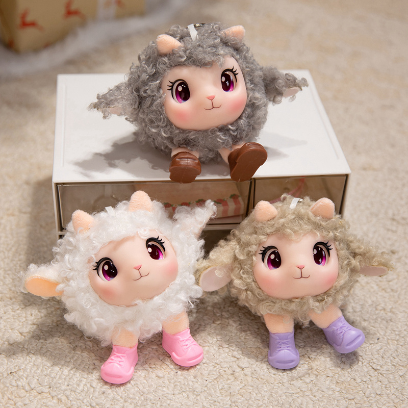 Kawaii Lamb Plush Toy Soft Vin - Kids Toys Animal review and price