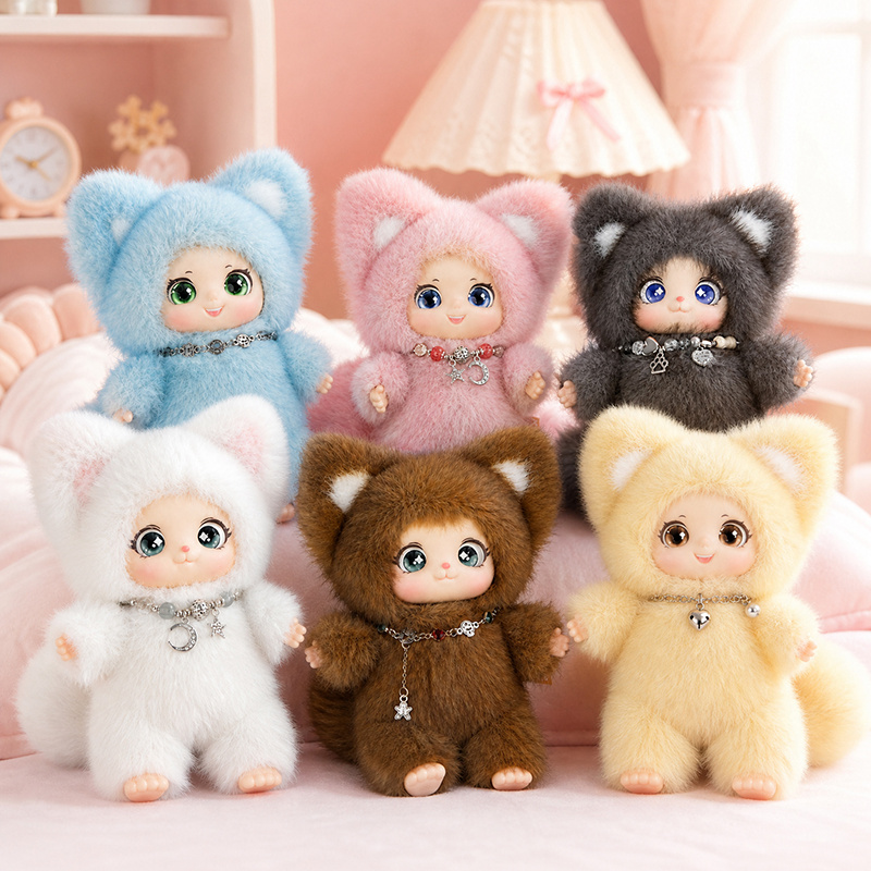 18cm New Cute Family Fox Plush - Kids Toys Animal review and price