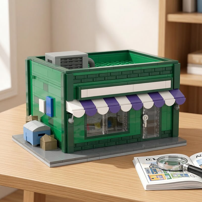 Building Blocks MOC Modular Mi - Kids Toys In Store review and price