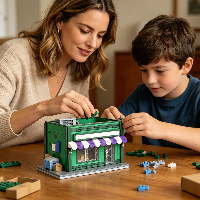 Building Blocks MOC Modular Mi - Kids Toys In Store review and price