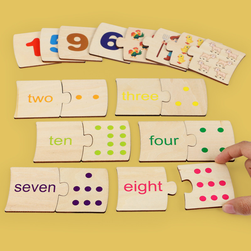 Children Iron Box Number Enlig - Wooden Puzzle Kids review and price