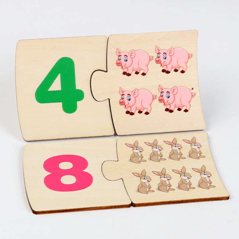 Children Iron Box Number Enlig - Wooden Puzzle Kids review and price