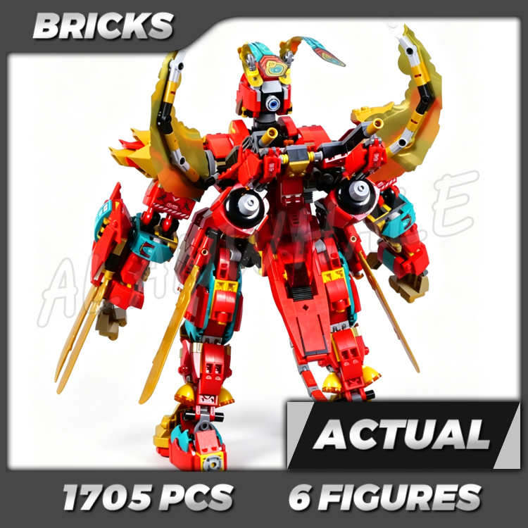 1705pcs Monkie Kid Monkey King - Kids Toys Xmas 2025 review and price