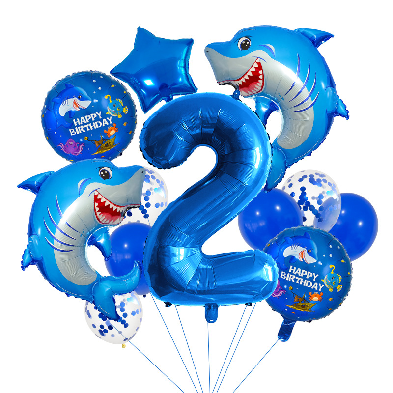 14PCS Shark Themed Number Ball - Water Balloon Set review and price