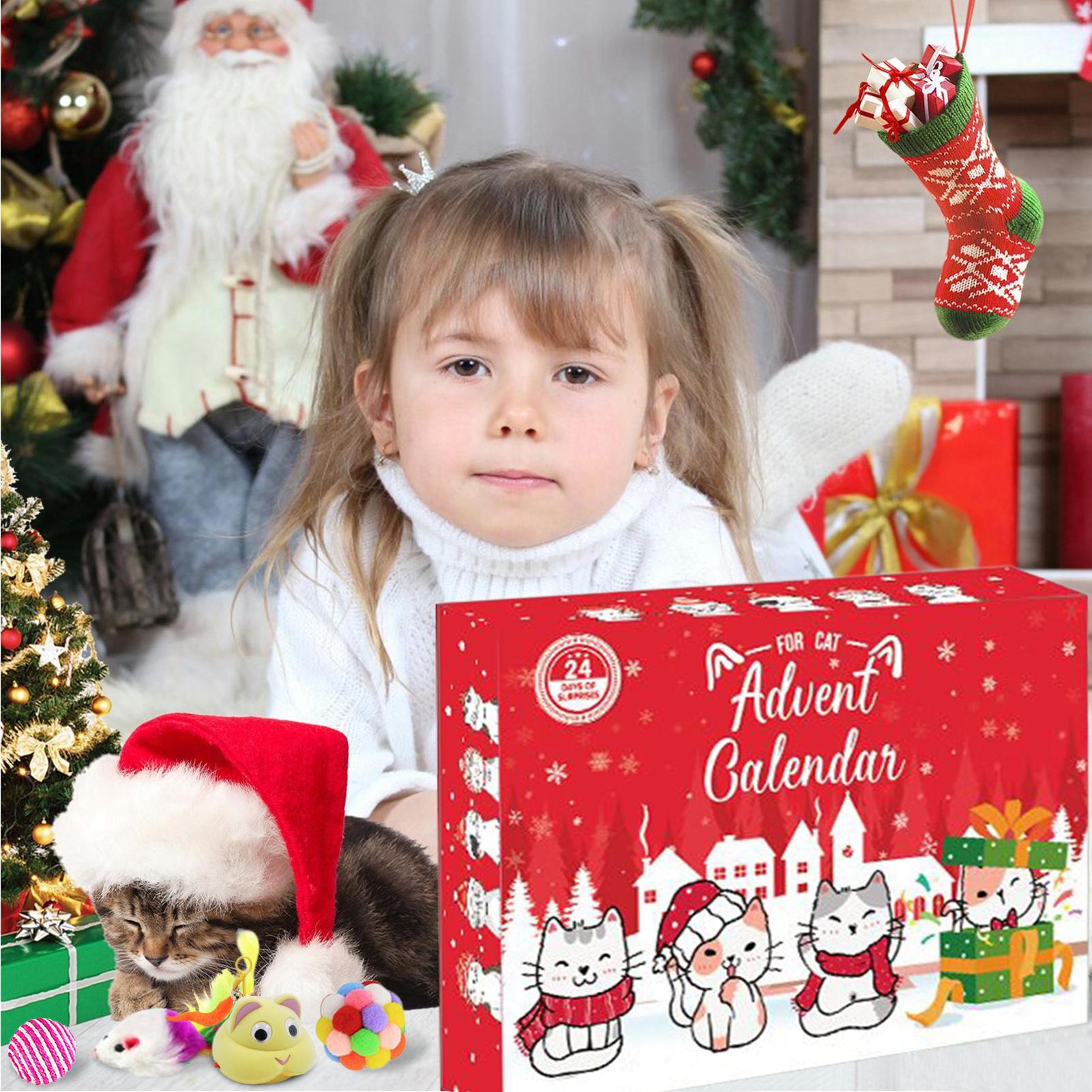 Pet Cat Toy Calendar 2025 24 D - Kids Toys Xmas 2025 review and price
