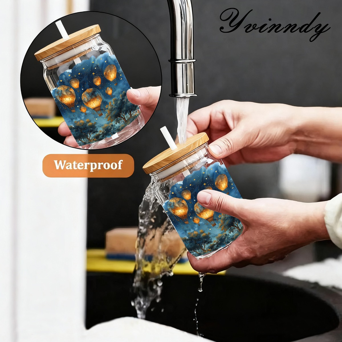 5PCS/Set Of 16OZ UV DTF DIY Tr - Water Balloon Set review and price