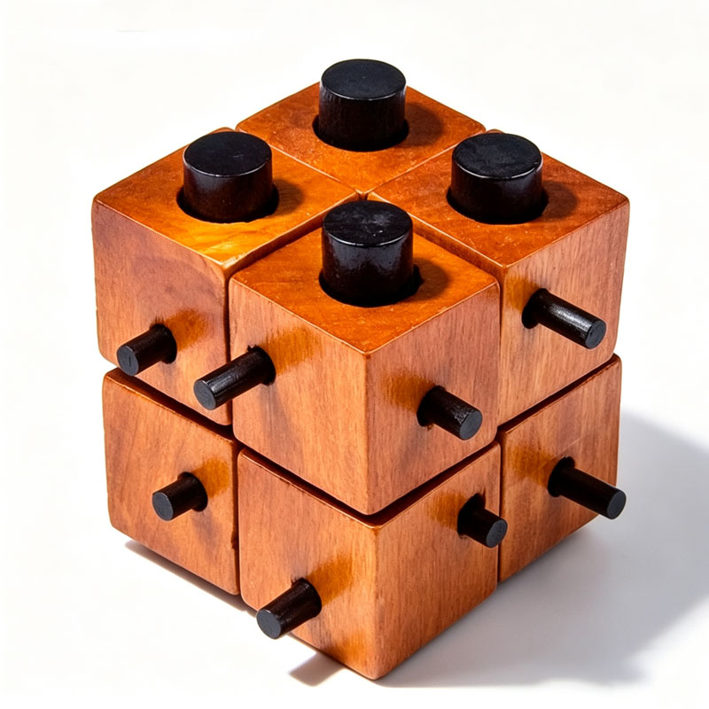 Difficult Luban Lock Wooden In - Wooden Puzzle Kids review and price
