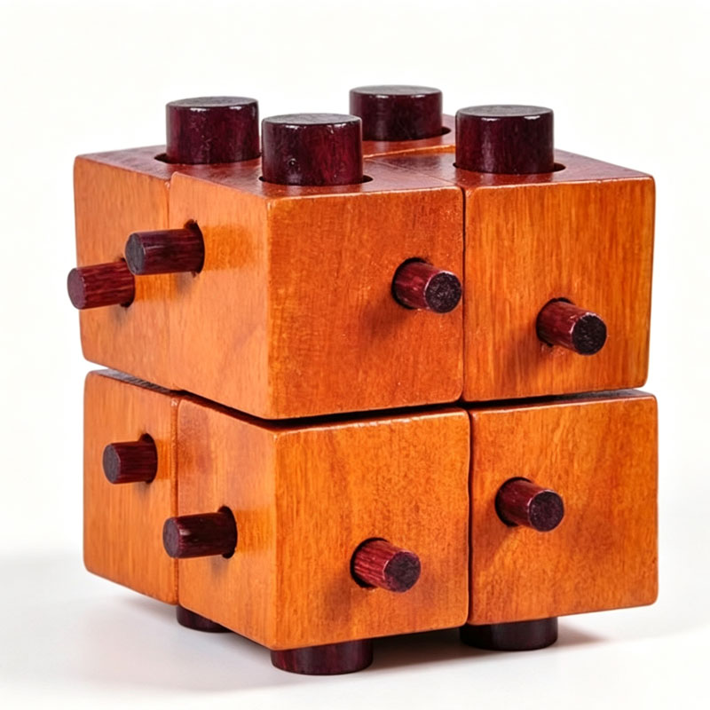 Difficult Luban Lock Wooden In - Wooden Puzzle Kids review and price