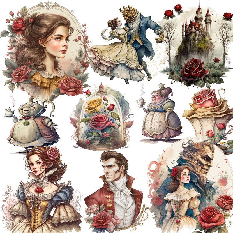 Fairy tale girl store Stickers - Kids Toys In Store review and price