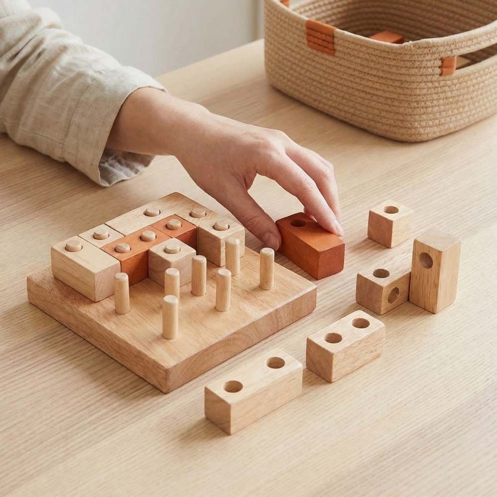 Creative IQ Geometric Puzzle G - Wooden Puzzle Kids review and price