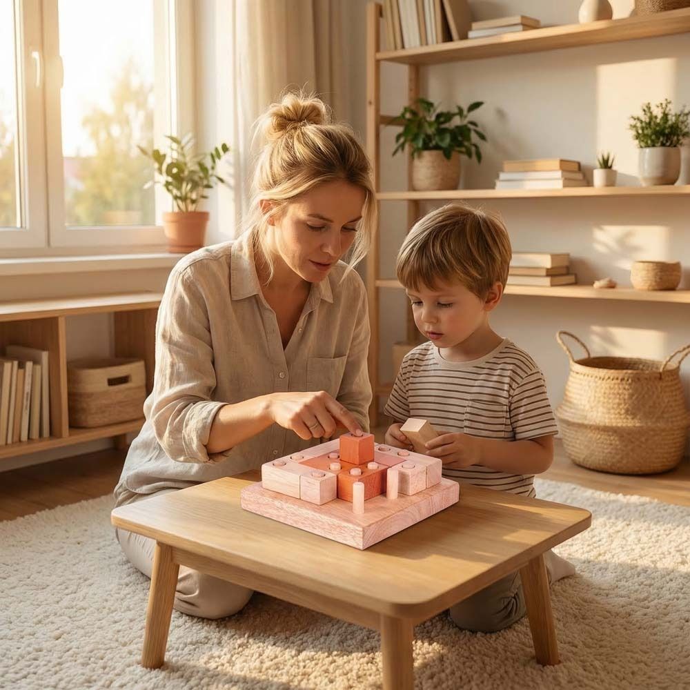 Creative IQ Geometric Puzzle G - Wooden Puzzle Kids review and price