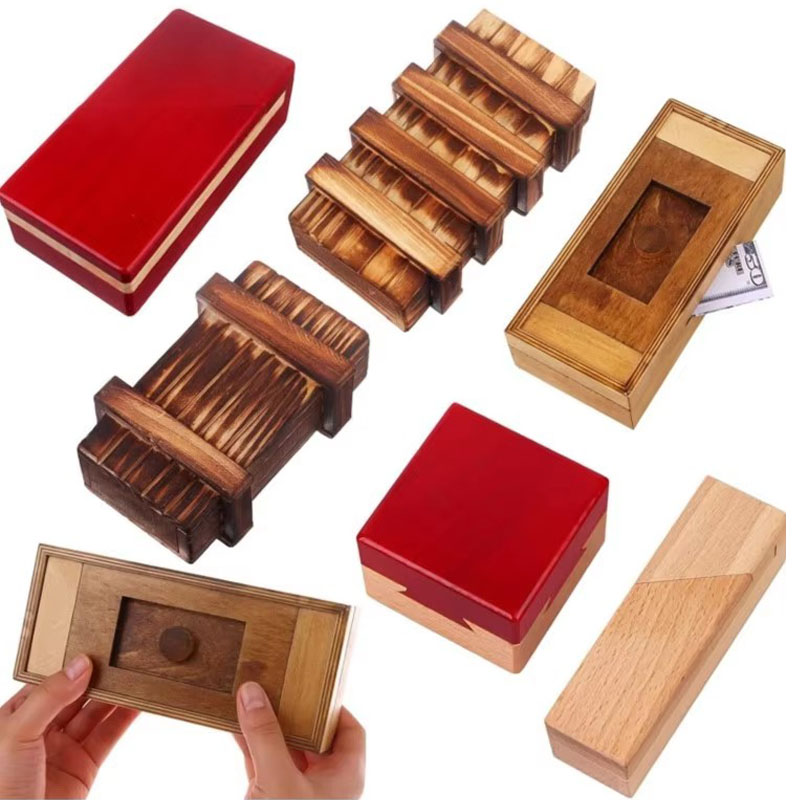 Wooden Puzzle Box with Secret  - Wooden Puzzle Kids review and price